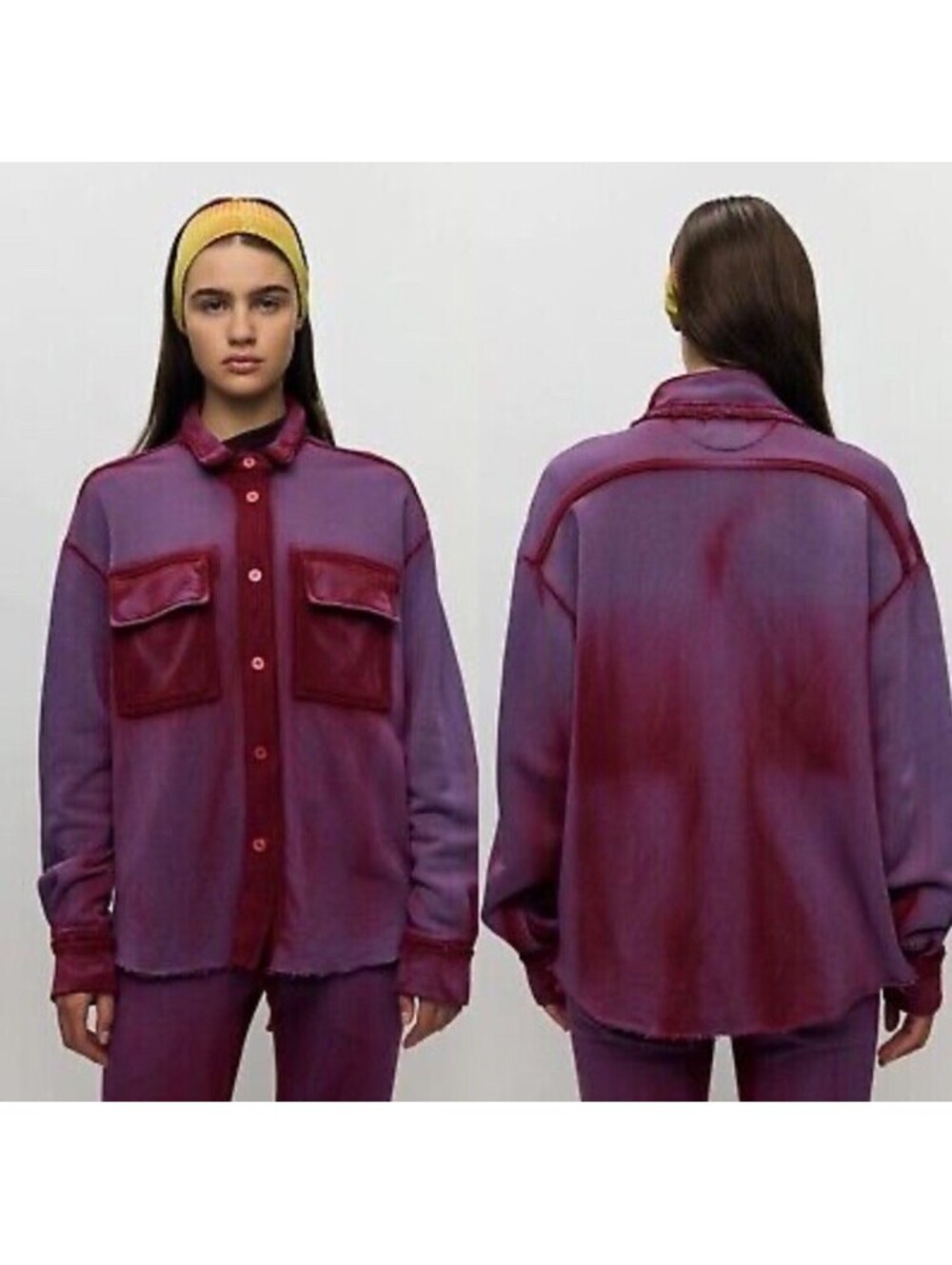 Cotton Citizen Brooklyn Buttondown Iris Cast Size Medium Size Medium